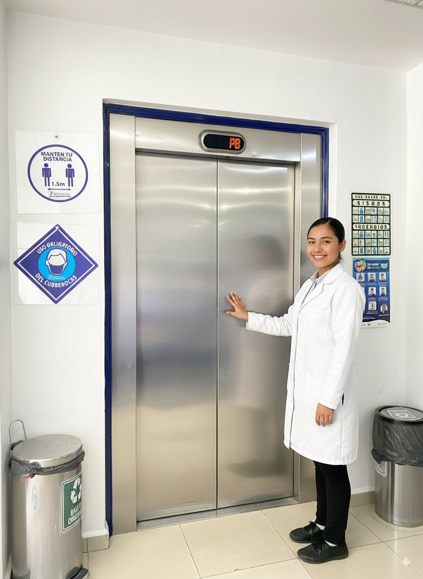 Área especializada para toma de muestras con protocolos de seguridad